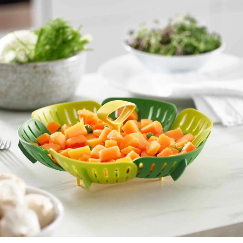 Bloom Green Folding Steamer Basket - Picture 4 of 6